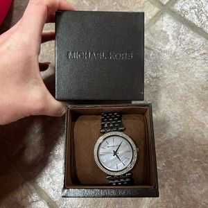Michael Kors Gunmetal Watch